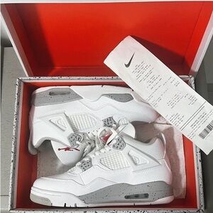 Jordan 4 Retro White Oreos